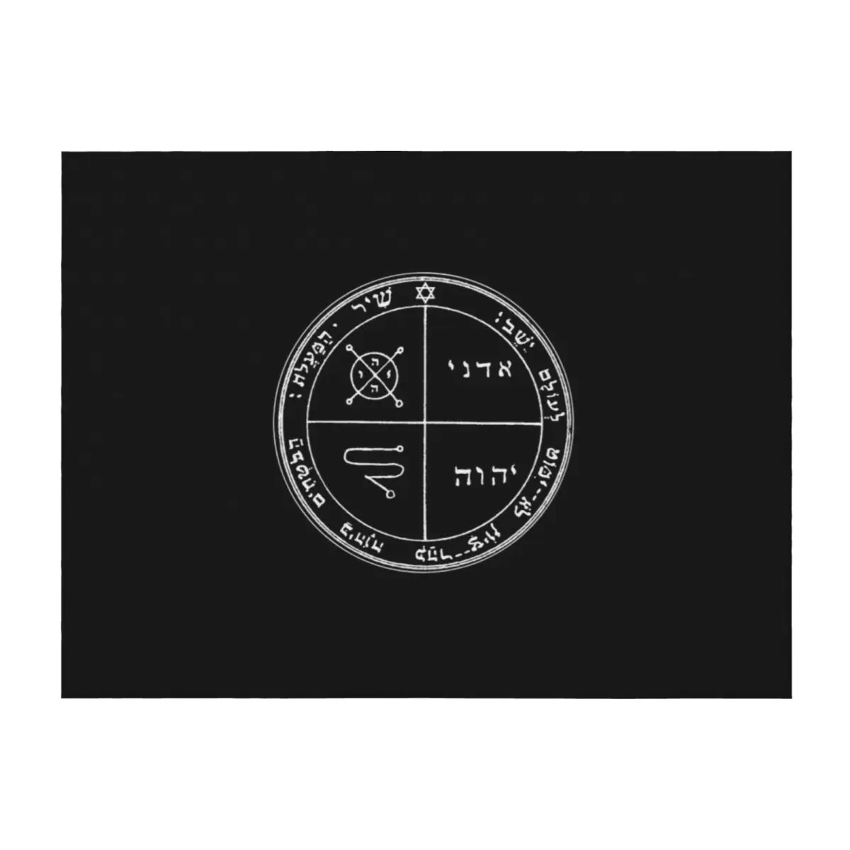 The Third Pentacle of Jupiter King Solomon Seal Throw Blanket Bed Luxury Throw Blankets For Baby for babies Blankets
The Third Pentacle of Jupiter King Solomon Seal Throw Blanket Bed Luxury Throw Blankets For Baby for babies Blankets