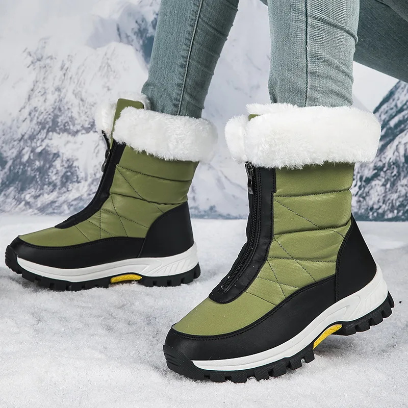 Winter Shoes Waterproof Boots Women Snow Boots Plush Warm Ankle Boots For Women Female Cotton Shoes Booties Botas Mujer
Winter Shoes Waterproof Boots Women Snow Boots Plush Warm Ankle Boots For Women Female Cotton Shoes Booties Botas Mujer