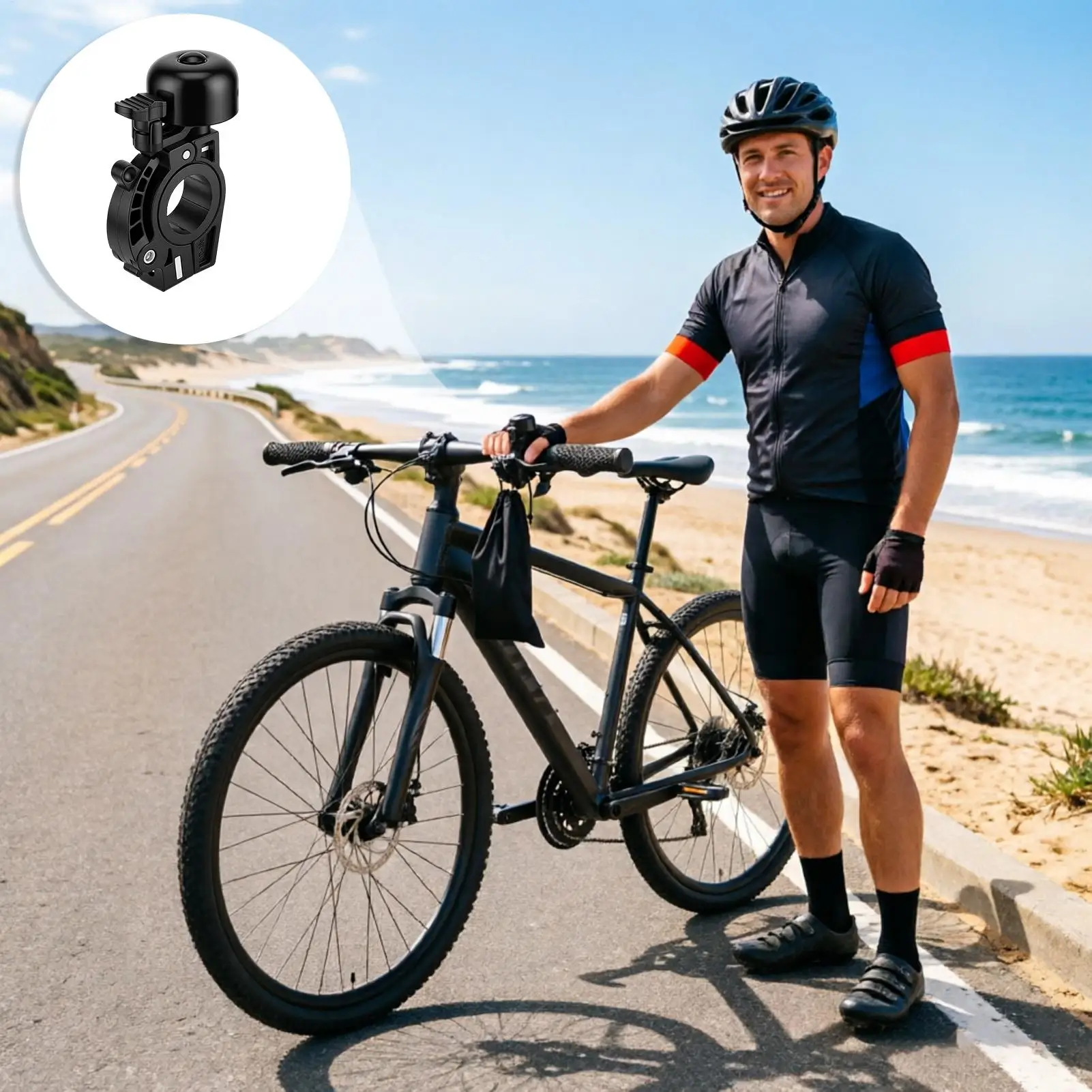 Bike Bells For Adults 360-Degree Swivel Alert With Folding Hook Fit 22.2-31.8mm Handlebar Bicycle Bell For Mountain Road Biking
Bike Bells For Adults 360-Degree Swivel Alert With Folding Hook Fit 22.2-31.8mm Handlebar Bicycle Bell For Mountain Road Biking
