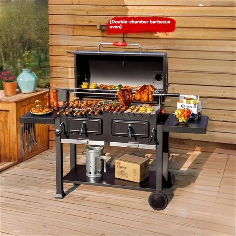 Stainless Steel Heavy Duty Outdoor Barbecue Grill Charcoal Grill Outdoor BBQ Grill Home Outdoor Barbecue Grill with Baking Net
Stainless Steel Heavy Duty Outdoor Barbecue Grill Charcoal Grill Outdoor BBQ Grill Home Outdoor Barbecue Grill with Baking Net