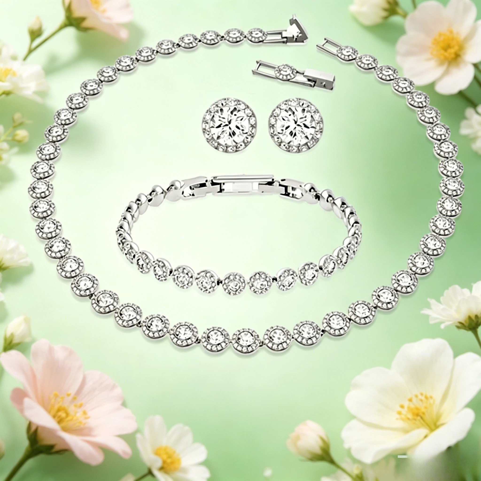 2025 New Classic Luxury Angel Set, Necklace, Bracelet, Earrings, Multi Functional and Beautiful - Valentine's Day Gift
2025 New Classic Luxury Angel Set, Necklace, Bracelet, Earrings, Multi Functional and Beautiful - Valentine's Day Gift