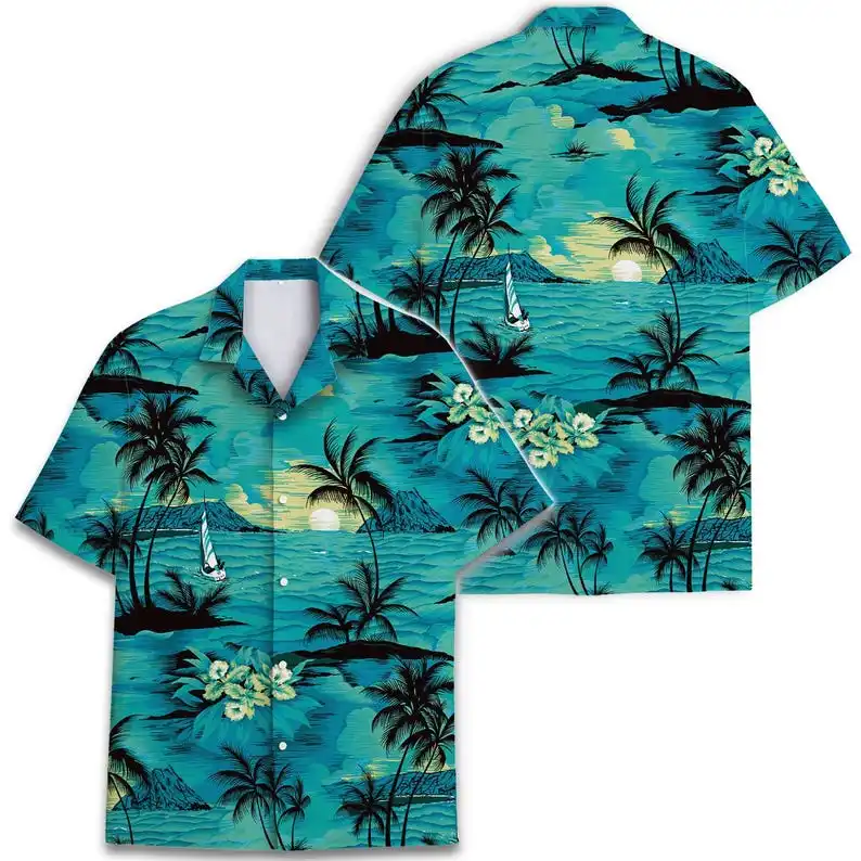 2026 Retro Men's Hawaiian Shirt Summer Fashion New Vacation Beach Parent Child Shirt Quick Drying Casual
2026 Retro Men's Hawaiian Shirt Summer Fashion New Vacation Beach Parent Child Shirt Quick Drying Casual