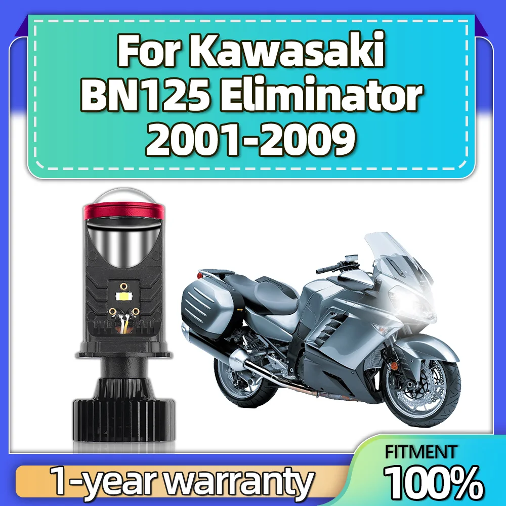 1PCS Motorbike Hi Lo Beam Motorcycle H4 LED Projector Headlight Lens 6000K Cut-off Line For Kawasaki BN125 Eliminator 2001-2009
1PCS Motorbike Hi Lo Beam Motorcycle H4 LED Projector Headlight Lens 6000K Cut-off Line For Kawasaki BN125 Eliminator 2001-2009
