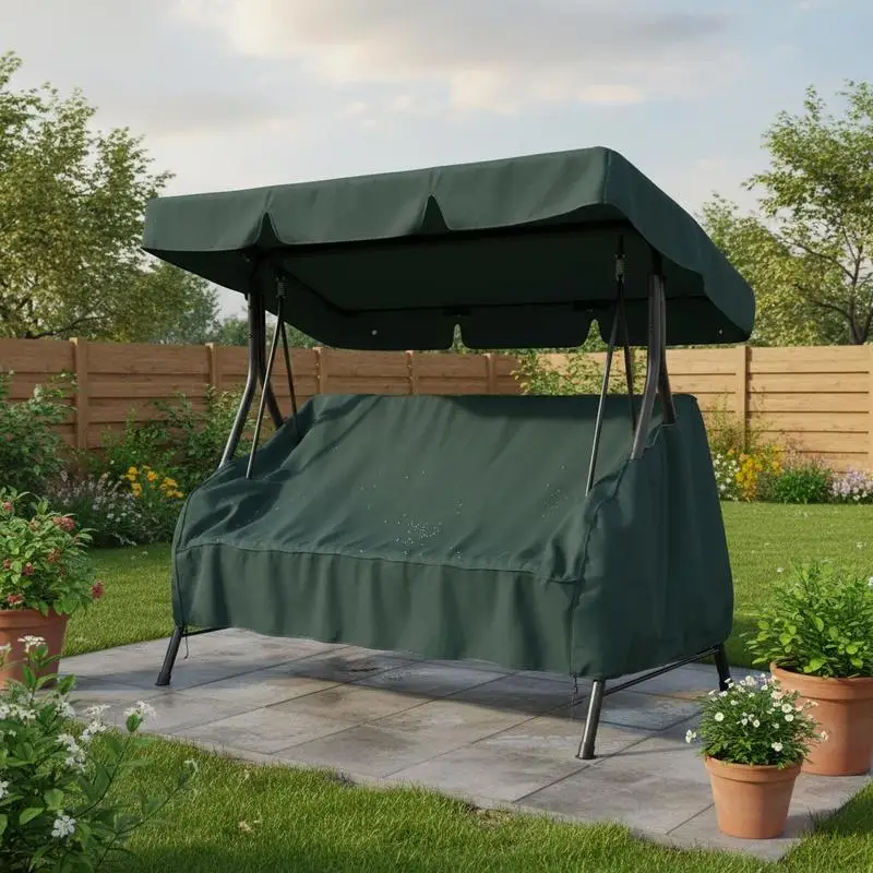 205 x 124cm Three-Seater Swing Chair Protective Cover Deep Green
205 x 124cm Three-Seater Swing Chair Protective Cover Deep Green