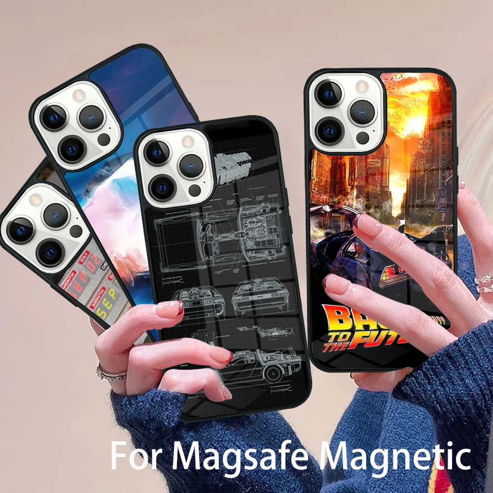 Back To The Future Time Machine Phone Case Magesafe Magnetic Wireless Charge Cover For IPhone 16 11 12 13 14 15 Pro Max Plus 
Back To The Future Time Machine Phone Case Magesafe Magnetic Wireless Charge Cover For IPhone 16 11 12 13 14 15 Pro Max Plus