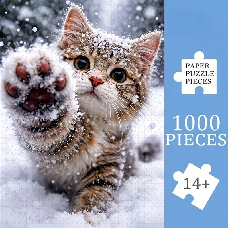500/1000/1200/2000PCS Jigsaw Puzzle Cute Cat Design Art For Adults Great Weekend Relaxation And Family Fun
500/1000/1200/2000PCS Jigsaw Puzzle Cute Cat Design Art For Adults Great Weekend Relaxation And Family Fun
