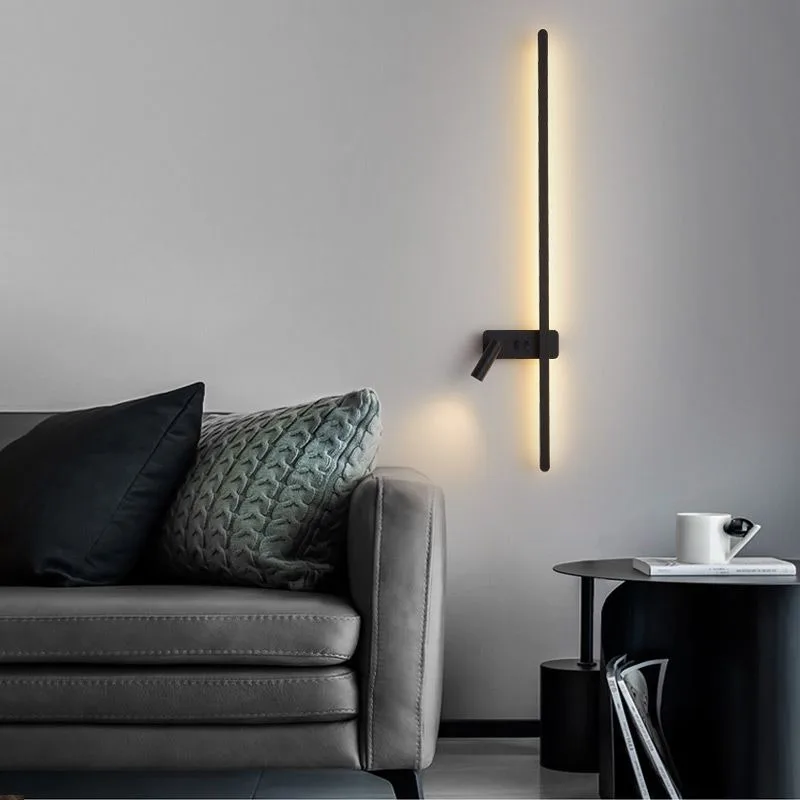 Nordic Wall Lamp Modern Black Minimalist Living Room Sofa Background Wall Decorative Luxury Bedroom Bedside Led Wall Lights
Nordic Wall Lamp Modern Black Minimalist Living Room Sofa Background Wall Decorative Luxury Bedroom Bedside Led Wall Lights