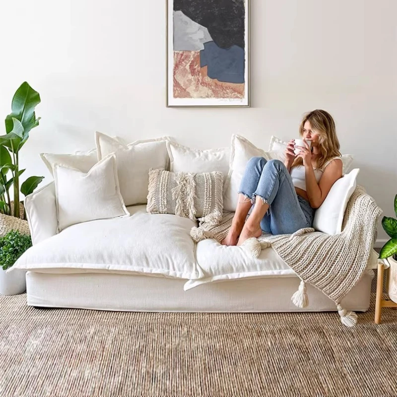 Nordic sofa super soft living room double simple wind B & B apartment Japanese lazy fabric sofa small apartment lazy
Nordic sofa super soft living room double simple wind B & B apartment Japanese lazy fabric sofa small apartment lazy