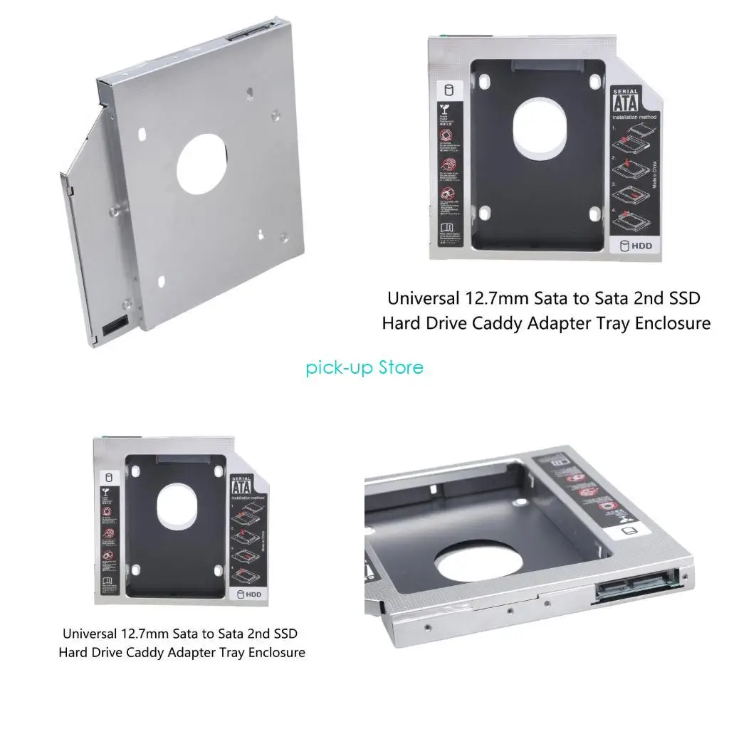 Q5WA 2.5" Internal 2nd SSD/HDD Mounting Hard Drive 12.7mm Optical Bay for Ca
Q5WA 2.5" Internal 2nd SSD/HDD Mounting Hard Drive 12.7mm Optical Bay for Ca