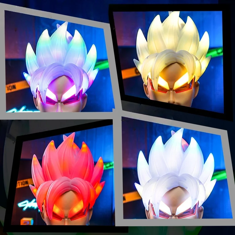 Маска Сон Гоку из Dragonball Super Saiyan со звуковым управлением, градиентной подсветкой и эффектом стримера, маска для ролевых игр, игрушка
Маска Сон Гоку из Dragonball Super Saiyan со звуковым управлением, градиентной подсветкой и эффектом стримера, маска для ролевых игр, игрушка