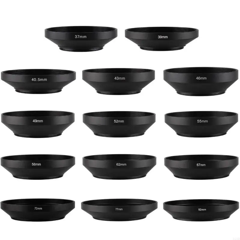 N1HD Metal Lens Hood for DSLR Camera Lens Protector Wide-Angle 39mm 40.5mm 43mm 46mm 49mm 52mm 55mm 58mm 62mm 72mm 77mm 82mm
N1HD Metal Lens Hood for DSLR Camera Lens Protector Wide-Angle 39mm 40.5mm 43mm 46mm 49mm 52mm 55mm 58mm 62mm 72mm 77mm 82mm
