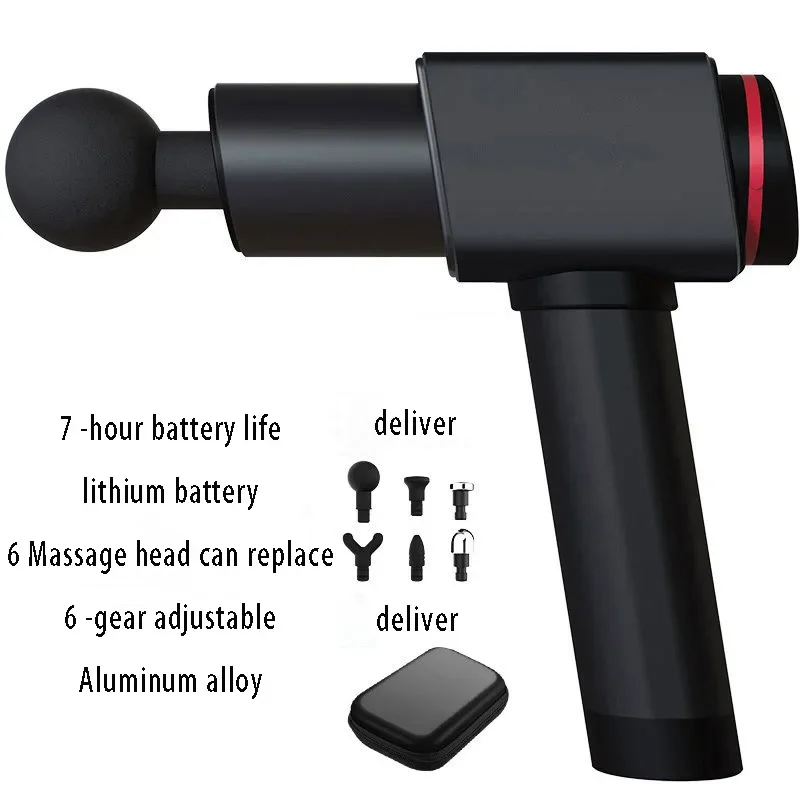 Level 9 Fascia Gun Sports Fitness Six Deep Muscle Massage Gun Intelligent Equipment Professional
Level 9 Fascia Gun Sports Fitness Six Deep Muscle Massage Gun Intelligent Equipment Professional