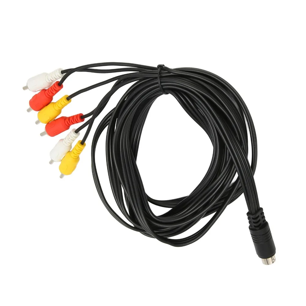 9 Pin Mini DIN to 6RCA Cable Stable Sound Clear Signal Composite Video Cable Plug and Play Flexible Audio Adapter Cable
9 Pin Mini DIN to 6RCA Cable Stable Sound Clear Signal Composite Video Cable Plug and Play Flexible Audio Adapter Cable