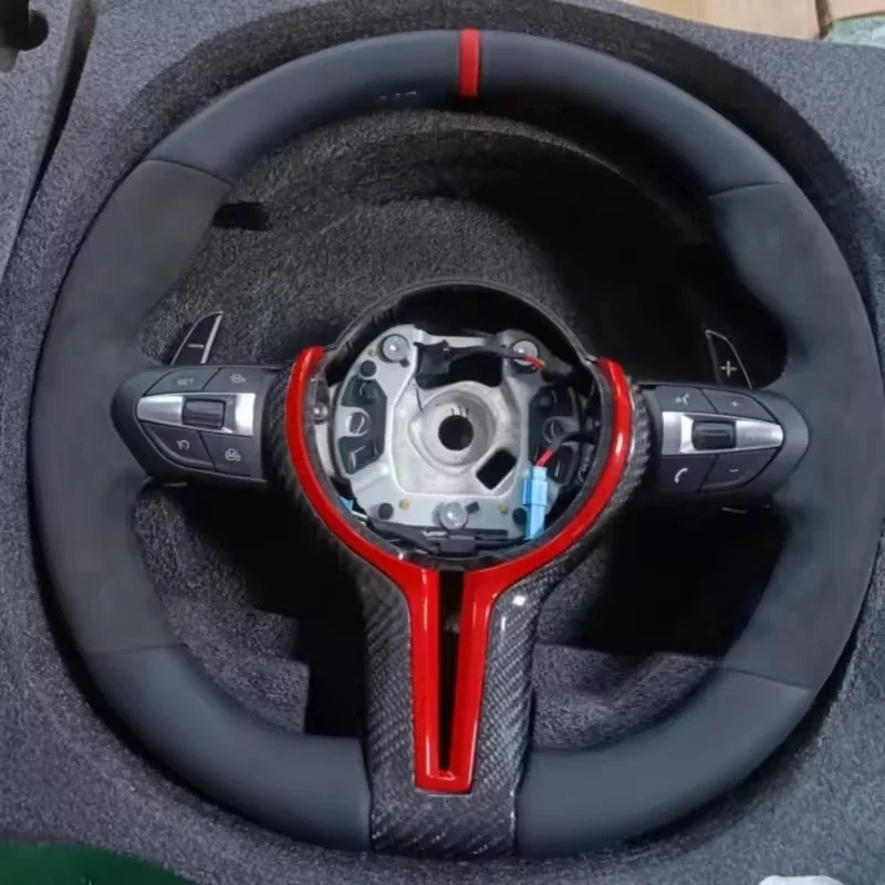 Customized Microfiber Leather Car Steering Wheel For BMW M Sport F01F10 F30 X2 X3 X4 X5 X6 3 Series Steering Wheel Accessories
Customized Microfiber Leather Car Steering Wheel For BMW M Sport F01F10 F30 X2 X3 X4 X5 X6 3 Series Steering Wheel Accessories