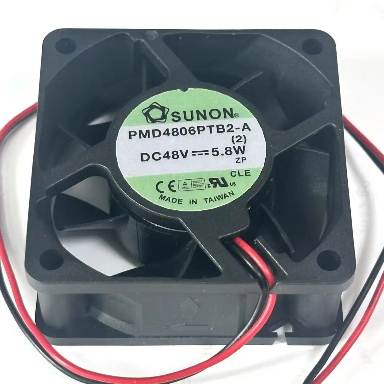 SUNON PMD4806PTB2-A Server Cooling Fan DC 48V 5.8W 60x60x25mm 2-Wire
SUNON PMD4806PTB2-A Server Cooling Fan DC 48V 5.8W 60x60x25mm 2-Wire