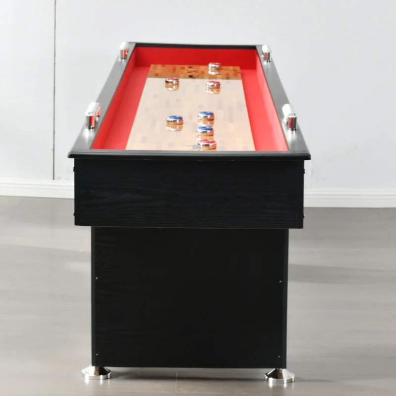 9 Ft Shuffleboard Table for Family Home Game Room High Quality Competition Shuffleboard Table 8 Shuffleboard Pucks Customized
9 Ft Shuffleboard Table for Family Home Game Room High Quality Competition Shuffleboard Table 8 Shuffleboard Pucks Customized