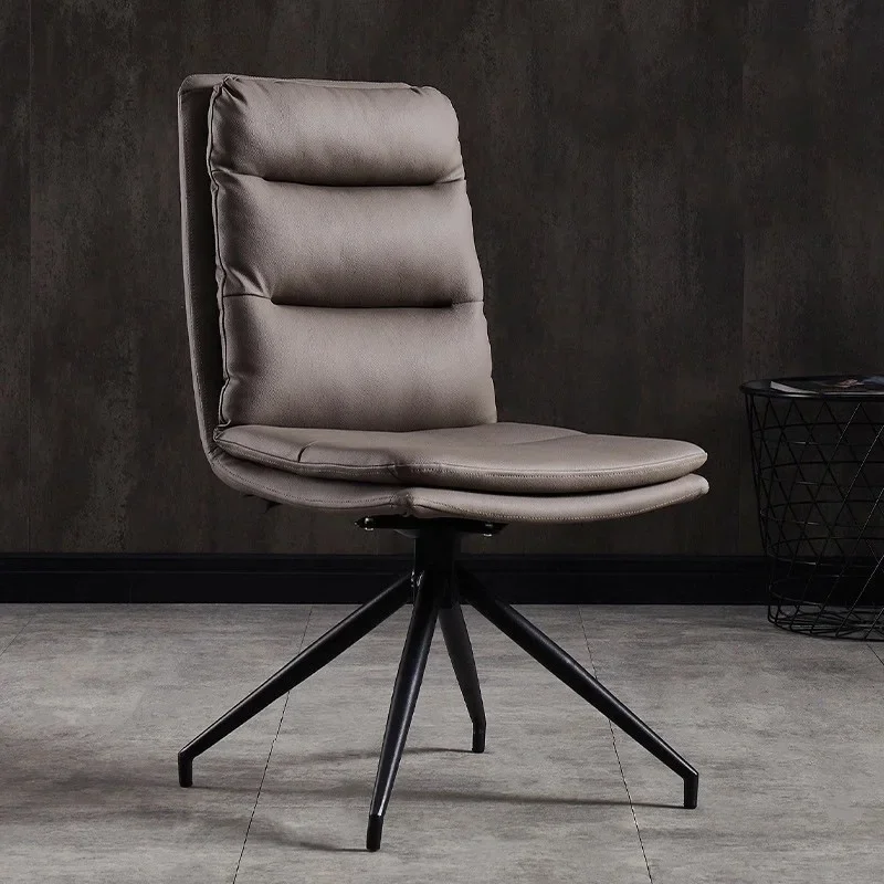 Luxury Hoem Dining Chairs Beautiful Leather Vintage Desk Nordic Dining Chairs Office Lazy Muebles Para El Hogar Home Decoration
Luxury Hoem Dining Chairs Beautiful Leather Vintage Desk Nordic Dining Chairs Office Lazy Muebles Para El Hogar Home Decoration