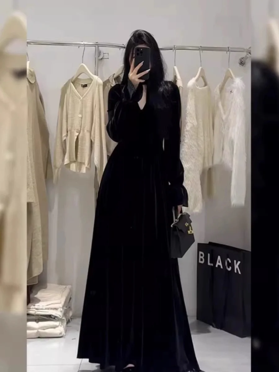 Ele Bla Velvet Long Dr Formal Ocn Birthday Gift Hebe Sle A-Line Skirt High Waist Vintage Look Polyester Fiber
Ele Bla Velvet Long Dr Formal Ocn Birthday Gift Hebe Sle A-Line Skirt High Waist Vintage Look Polyester Fiber