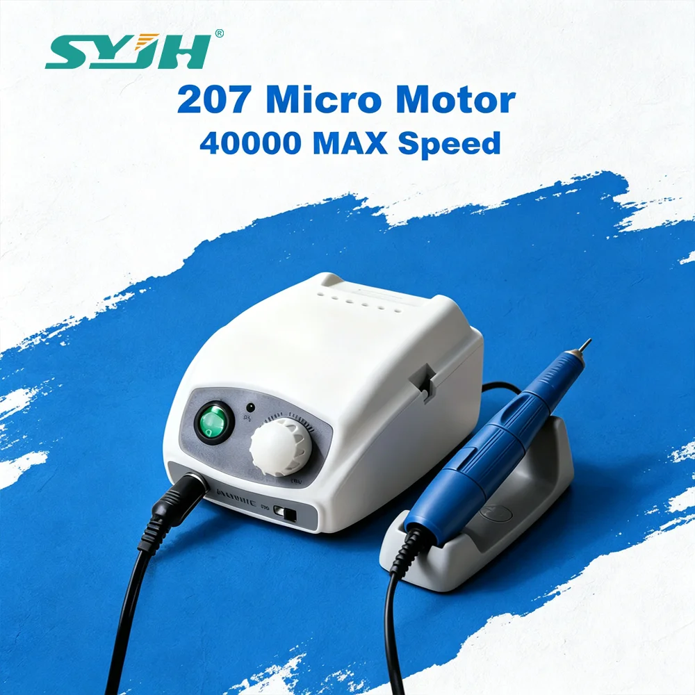 FASTRONG 207 Dental Micromotor 40000 RPM Dental Lab Polishing Machine with 103/106/107 Handpiece for Dentistry Grinder Tools
FASTRONG 207 Dental Micromotor 40000 RPM Dental Lab Polishing Machine with 103/106/107 Handpiece for Dentistry Grinder Tools