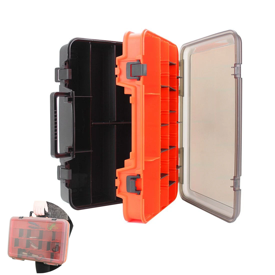 Multifunction Double Sided Thicken Large Fishing Tackle Boxes Fishing Reel Line Lure Tool Storage Case Fishing Accessories
Multifunction Double Sided Thicken Large Fishing Tackle Boxes Fishing Reel Line Lure Tool Storage Case Fishing Accessories