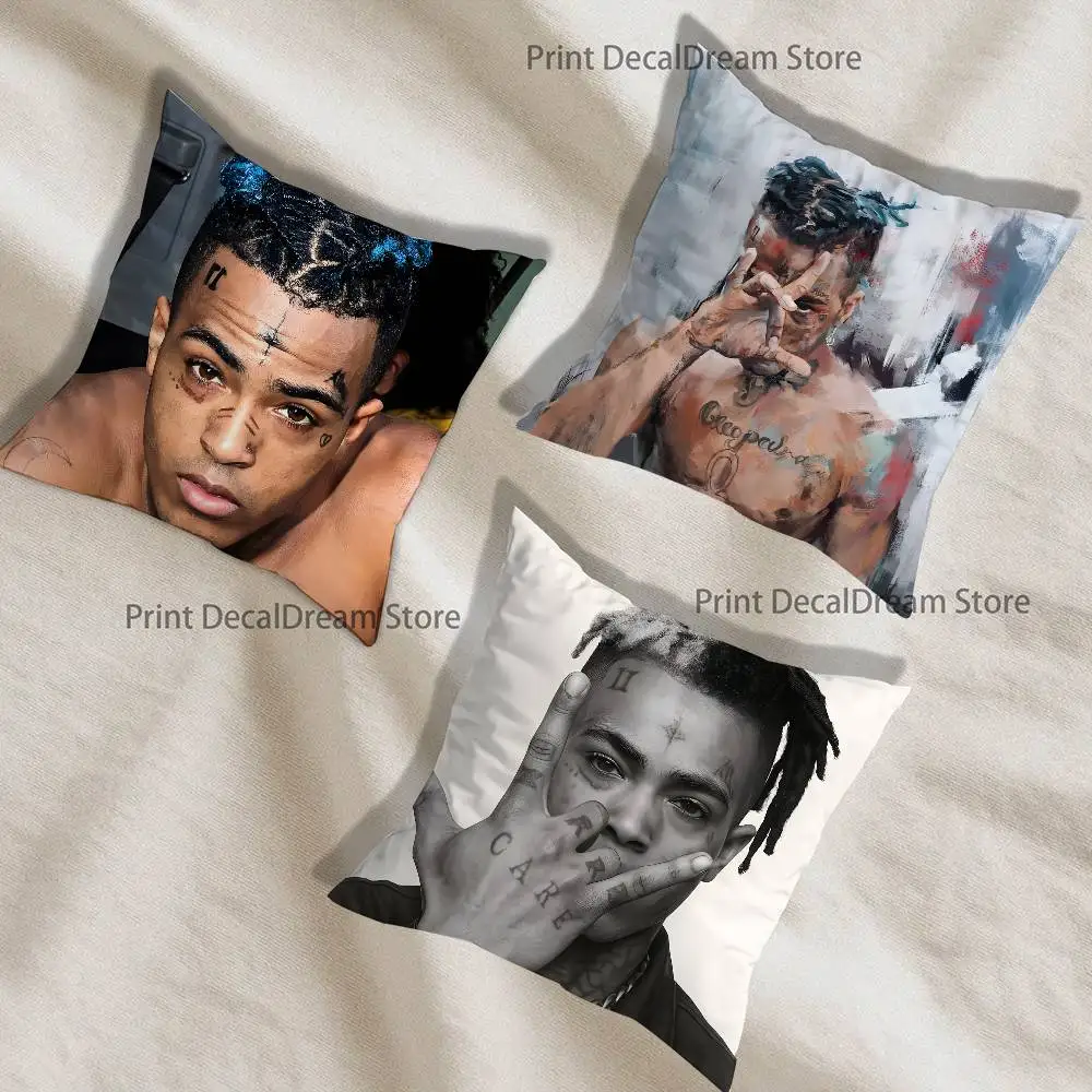 Rapper X-XXXtenations Pillow Case Ultra Soft Skin Friendly Fabric Cloud Like Comfort & Concealed Zipper
Rapper X-XXXtenations Pillow Case Ultra Soft Skin Friendly Fabric Cloud Like Comfort & Concealed Zipper