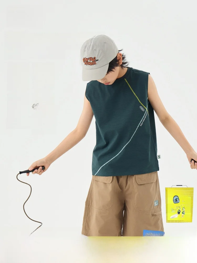 Mipo Summer Children's Vest Quick Dry Anti-Wrinkle Outdoor Sun Protection Boys Breathable Strapless Sleeveless Top Original D...
Mipo Summer Children's Vest Quick Dry Anti-Wrinkle Outdoor Sun Protection Boys Breathable Strapless Sleeveless Top Original D...