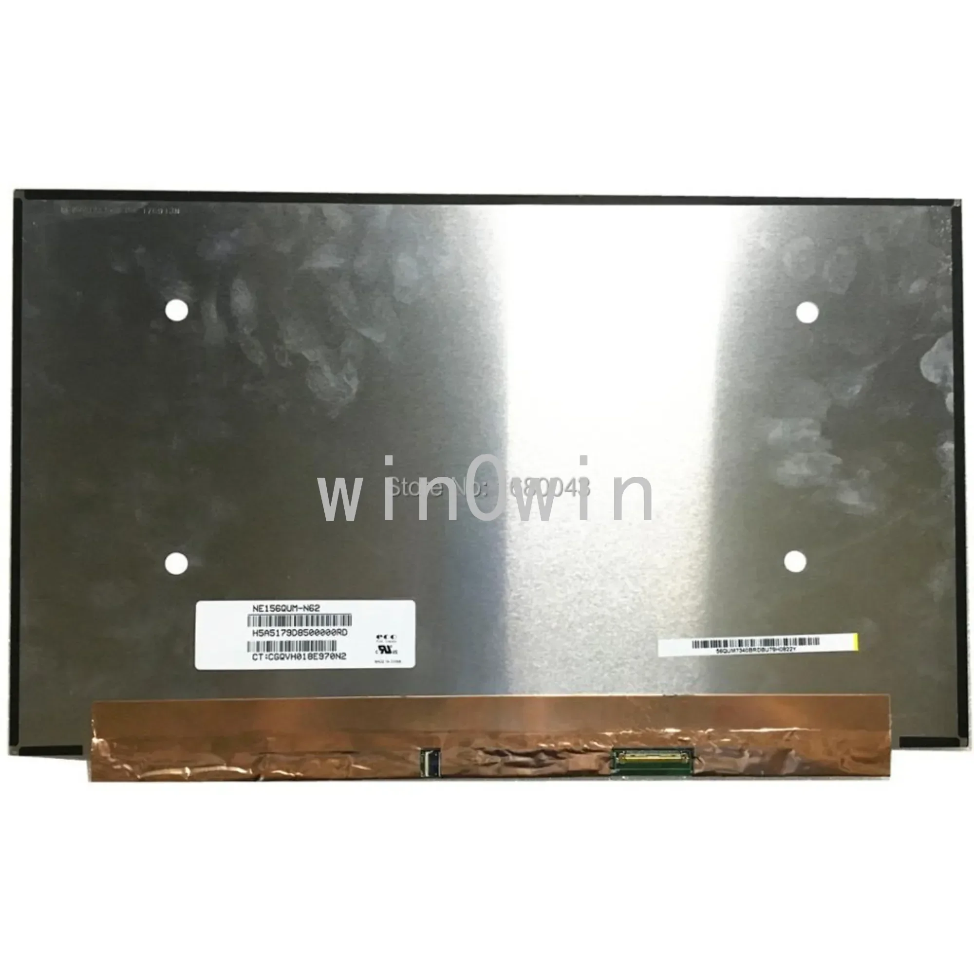 NE156QUM-N62 15.6" 4K LCD Screen Display 3840x2160 EDP 40PIN with NO Screw holes
NE156QUM-N62 15.6" 4K LCD Screen Display 3840x2160 EDP 40PIN with NO Screw holes