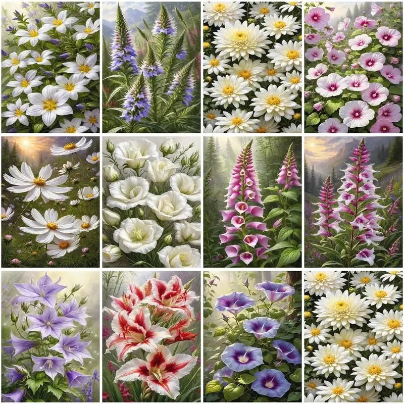 CHENISTORY 5d DIY Full Square/Round Diamond Painting Flower DIY Diamond Embroidery Cross Stitch Decoration For Home
CHENISTORY 5d DIY Full Square/Round Diamond Painting Flower DIY Diamond Embroidery Cross Stitch Decoration For Home