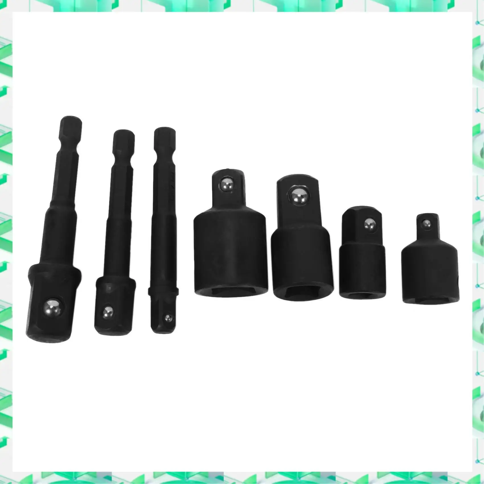 FIZP 3Pcs Hexagon Space For Adaptor Socket Adaptor Socket Spanner 1/4", 1/2", 3/8 Socket Adapter And 4Pcs 1/4 To 3/8 X 3/8 To 1/
FIZP 3Pcs Hexagon Space For Adaptor Socket Adaptor Socket Spanner 1/4", 1/2", 3/8 Socket Adapter And 4Pcs 1/4 To 3/8 X 3/8 To 1/