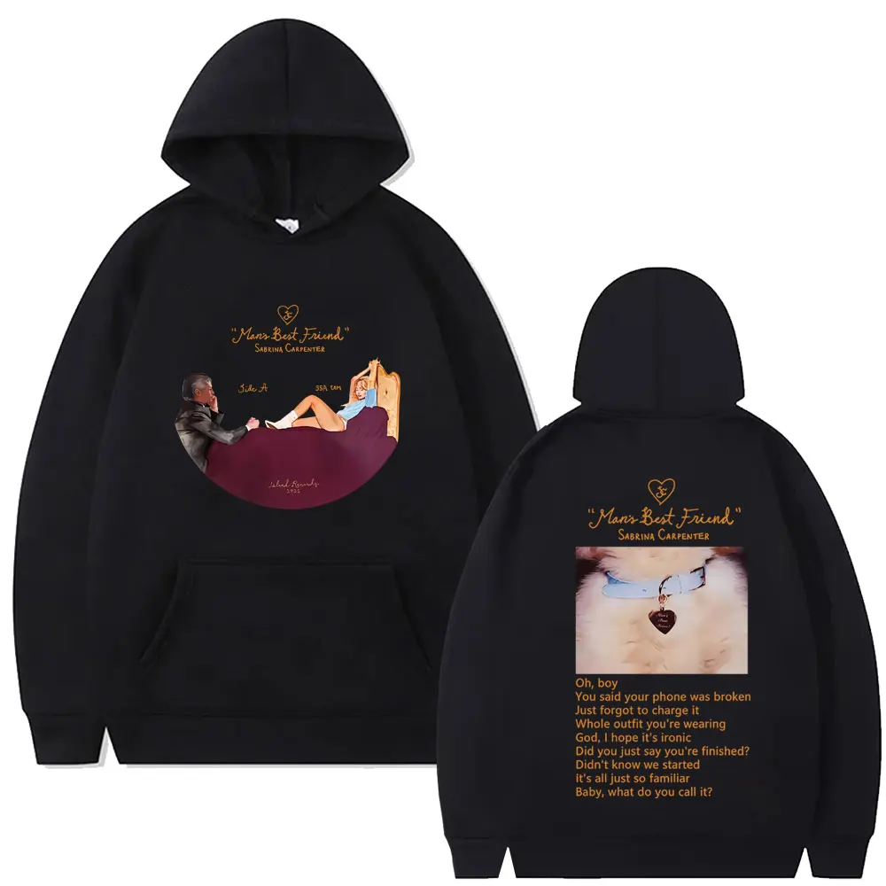 Sabrina Carpenter Man's Best Friend Graphic Hoodie Male Casual Fleece Hoodies Men Women Fashion Oversized Streetwear Fans Gift 
Sabrina Carpenter Man's Best Friend Graphic Hoodie Male Casual Fleece Hoodies Men Women Fashion Oversized Streetwear Fans Gift