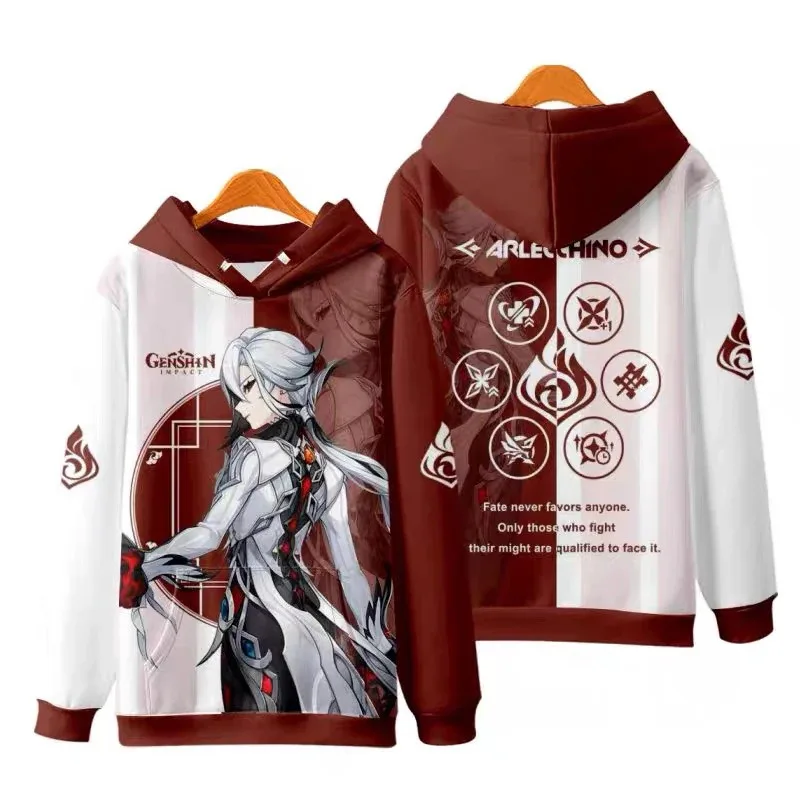 Game Genshin Impact Arlecchino The Knave Cosplay 3D Hoodie Costume Sweatshirt Spring Autumn Sweater Coat Pullover Sportwear Tops
Game Genshin Impact Arlecchino The Knave Cosplay 3D Hoodie Costume Sweatshirt Spring Autumn Sweater Coat Pullover Sportwear Tops