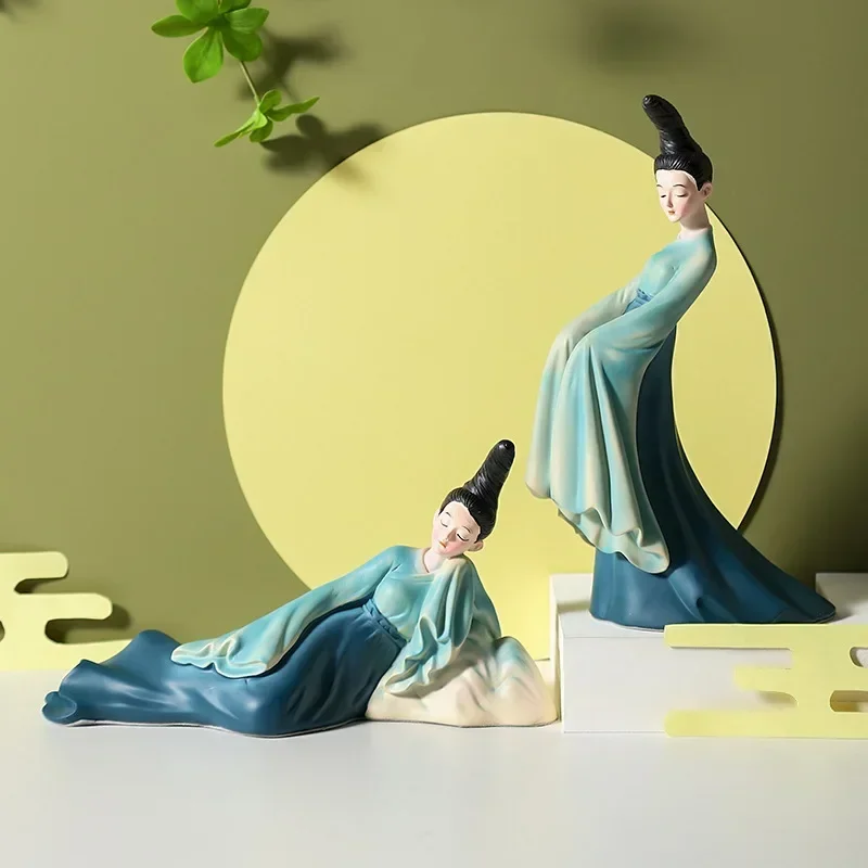 New Chinese style only this blue and green art antique ornaments creative wine cabinet TV cabinet office living room decorations
New Chinese style only this blue and green art antique ornaments creative wine cabinet TV cabinet office living room decorations