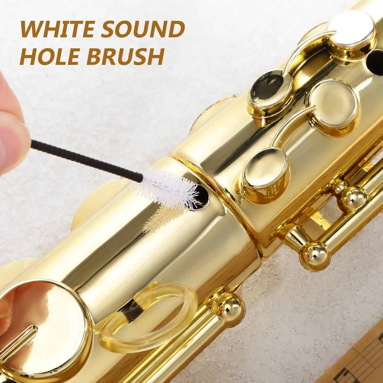 5 Pieces Clarinet Cleaning Kit Cloth Long Cloth Mouthpiece Brush Soundhole Maintenance Tools Wind Instruments Flute Care Set
5 Pieces Clarinet Cleaning Kit Cloth Long Cloth Mouthpiece Brush Soundhole Maintenance Tools Wind Instruments Flute Care Set