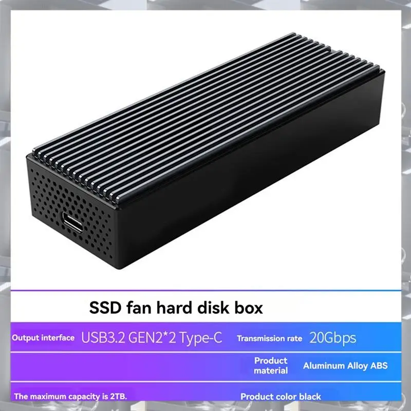 20Gbps For M.2 NVME SSD Case For Nvme PCI-E M.2 SSD Case For Nvme SSD Size 2230/2242/2260/2280(Up To 4TB)
20Gbps For M.2 NVME SSD Case For Nvme PCI-E M.2 SSD Case For Nvme SSD Size 2230/2242/2260/2280(Up To 4TB)