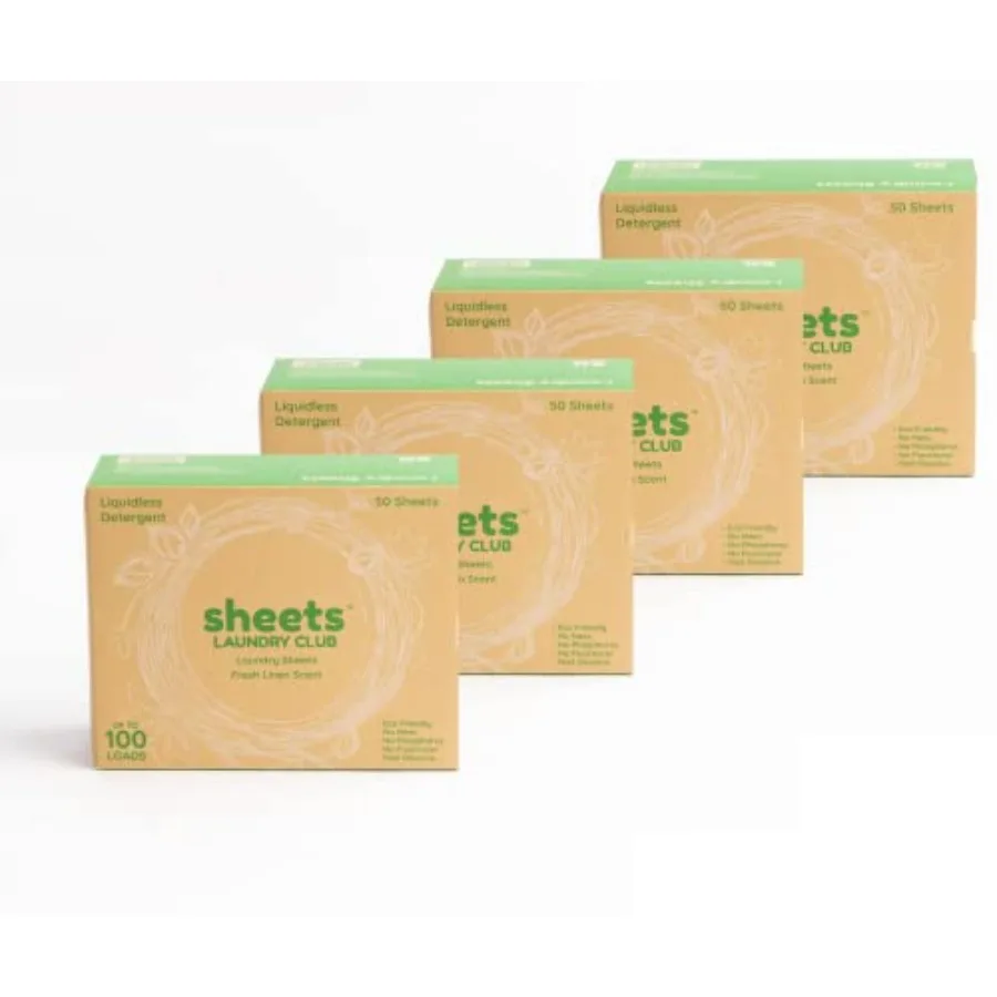 Liquidl Laundry Detergent Sheets, 400 Loads - Scent, Eco-Friendly, Quick-Dissoing Formula, Hypoallergenic, Septic Safe, Plastic
Liquidl Laundry Detergent Sheets, 400 Loads - Scent, Eco-Friendly, Quick-Dissoing Formula, Hypoallergenic, Septic Safe, Plastic