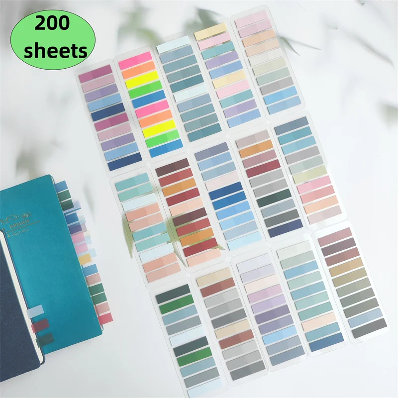200 Sheets Stickers Transparent Sticky Notebook Pads Notepads Clear Bookmark Read Book Stationery School Supplie
200 Sheets Stickers Transparent Sticky Notebook Pads Notepads Clear Bookmark Read Book Stationery School Supplie