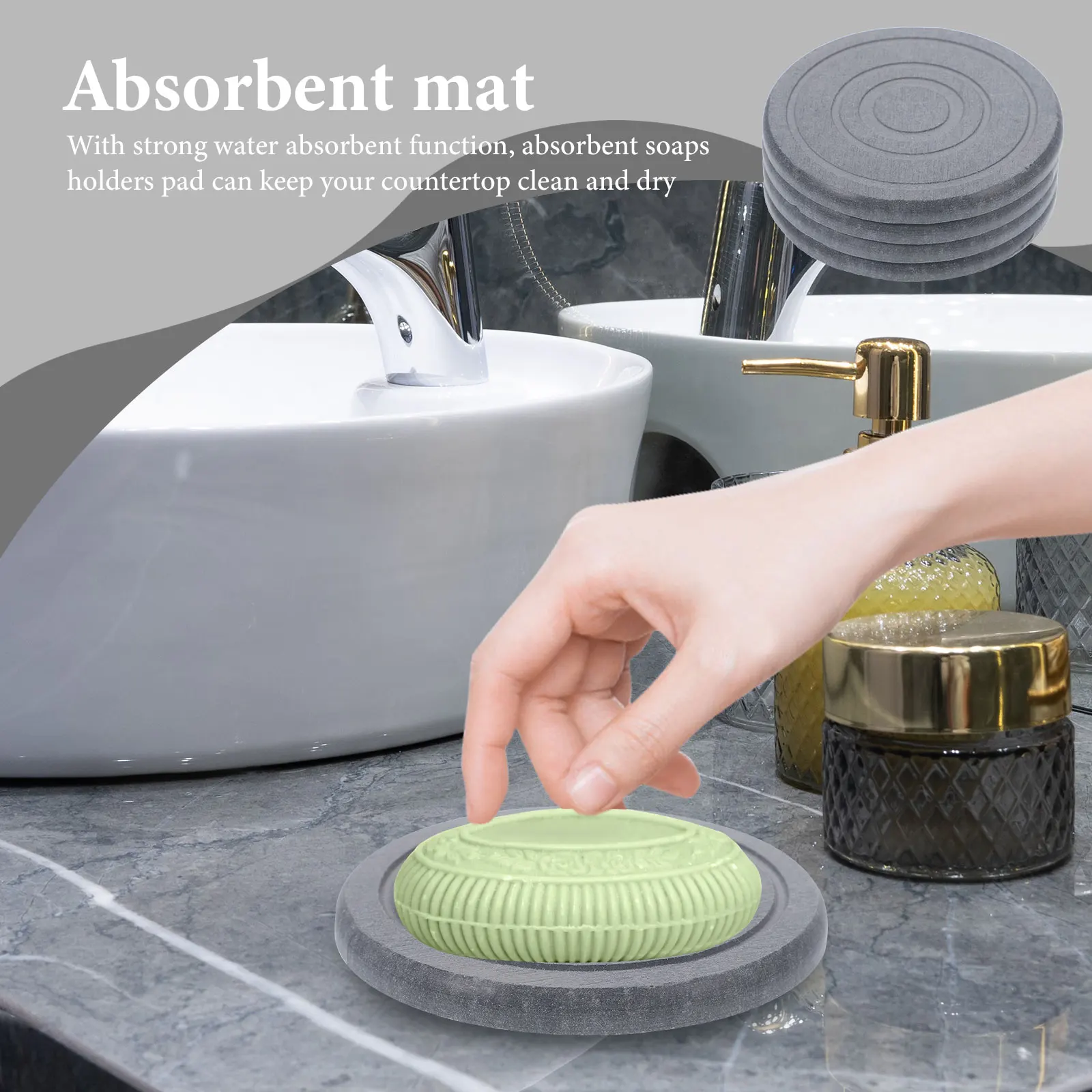 4pcs Diatom Mud Flowerpot Mats Absorbent Coasters Square Drying Trays Water Planter Plates Catcher 10x10cm Grey Bathroom
4pcs Diatom Mud Flowerpot Mats Absorbent Coasters Square Drying Trays Water Planter Plates Catcher 10x10cm Grey Bathroom