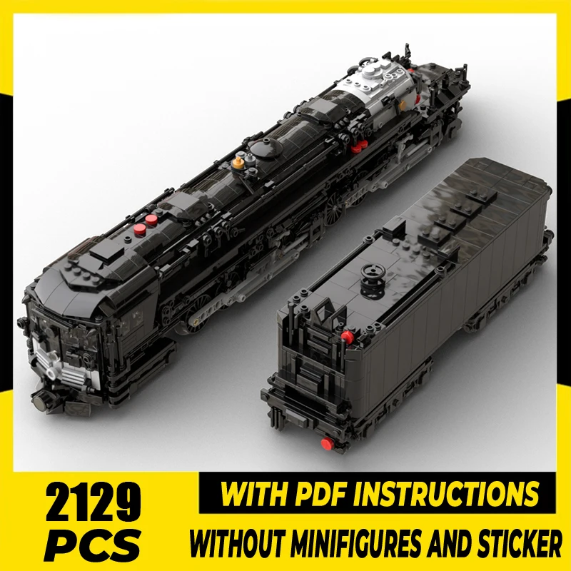 Railway Train Moc Building Blocks 1:48 Southern Pacific Train Model Technology Brick DIY Assembly Construction Set Toys
Railway Train Moc Building Blocks 1:48 Southern Pacific Train Model Technology Brick DIY Assembly Construction Set Toys