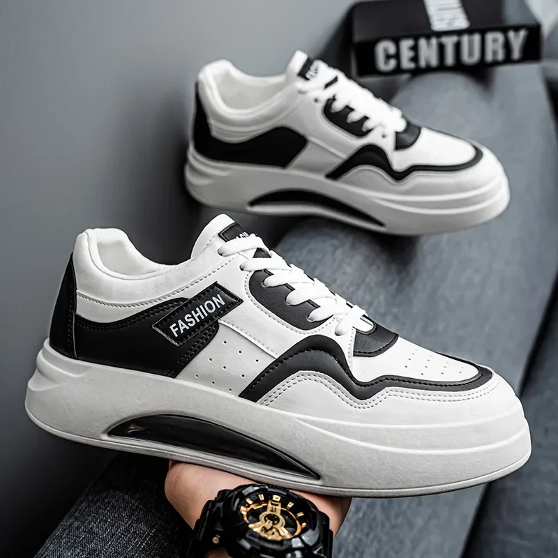 New 2025 Men's Sporty Casual Shoes Breathable Versatile Sneakers Comfortable All-Season Low Top Synthetic Leather Shoes
New 2025 Men's Sporty Casual Shoes Breathable Versatile Sneakers Comfortable All-Season Low Top Synthetic Leather Shoes