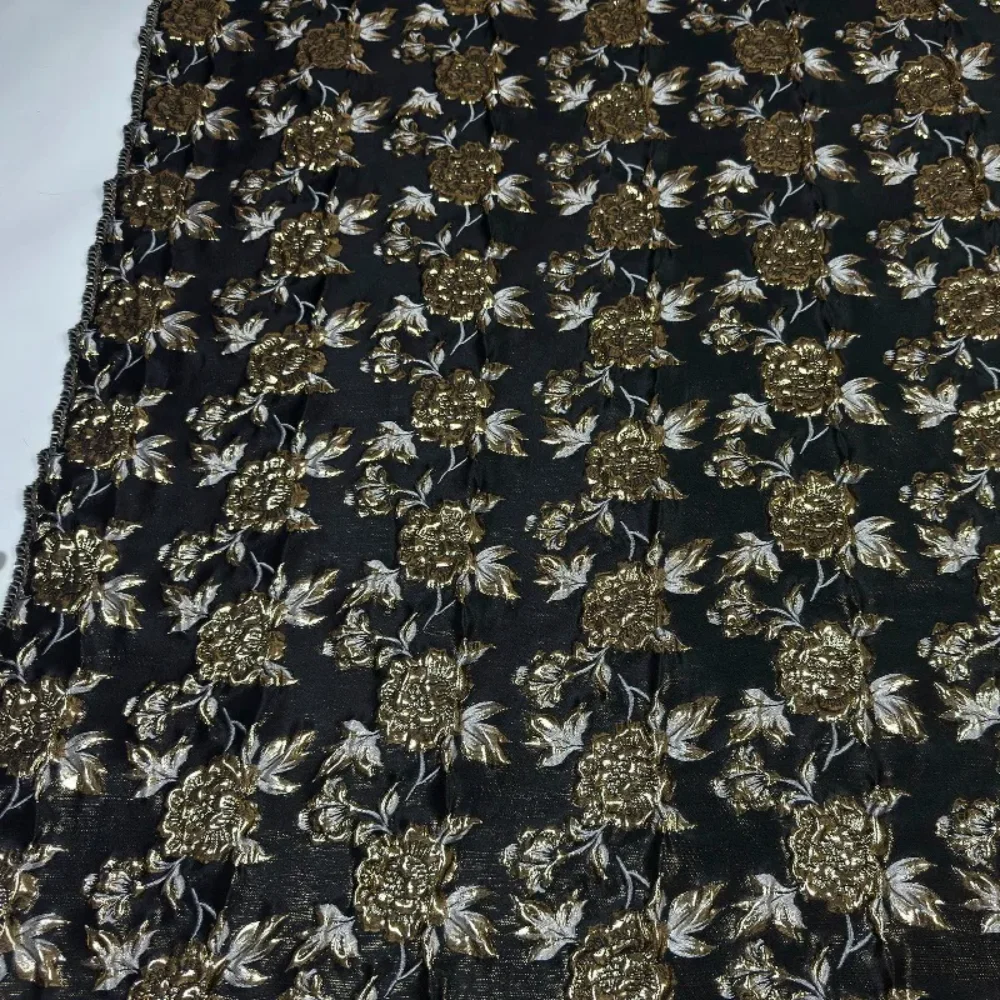 French Retro Light Luxury Floral Jacquard Fabric Embossed High‑End Sold By Meter DIY Cloth for Dress Fashion Sewing Material
French Retro Light Luxury Floral Jacquard Fabric Embossed High‑End Sold By Meter DIY Cloth for Dress Fashion Sewing Material