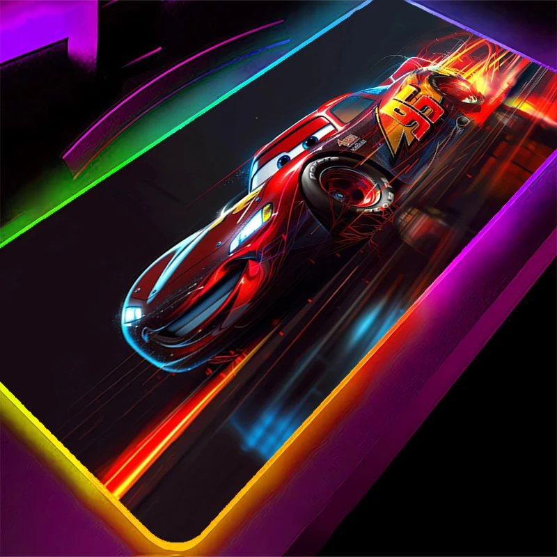 RGB Mouse Pad Disneys Cars Gamer PC Computer Large Backlight Desk mat Keyboard Edge White Anime Gaming Accessories LED Mousepad
RGB Mouse Pad Disneys Cars Gamer PC Computer Large Backlight Desk mat Keyboard Edge White Anime Gaming Accessories LED Mousepad