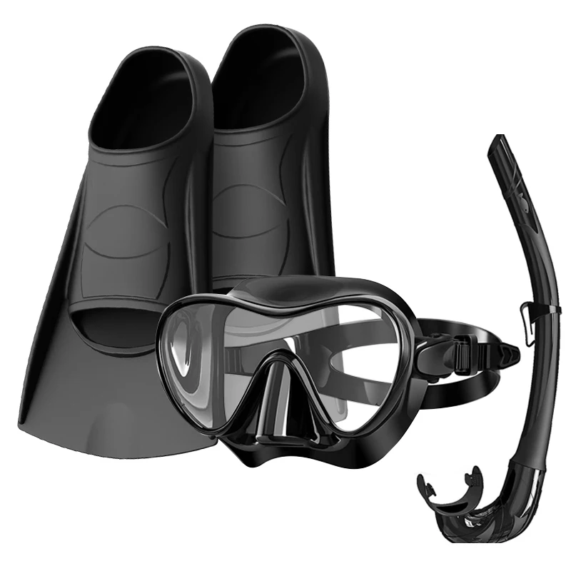 Cheap Price Anti Fog Panoramic Vision Silicone Snorkeling Diving Goggles Mask Freediving Snorkeling Fins Set
Cheap Price Anti Fog Panoramic Vision Silicone Snorkeling Diving Goggles Mask Freediving Snorkeling Fins Set