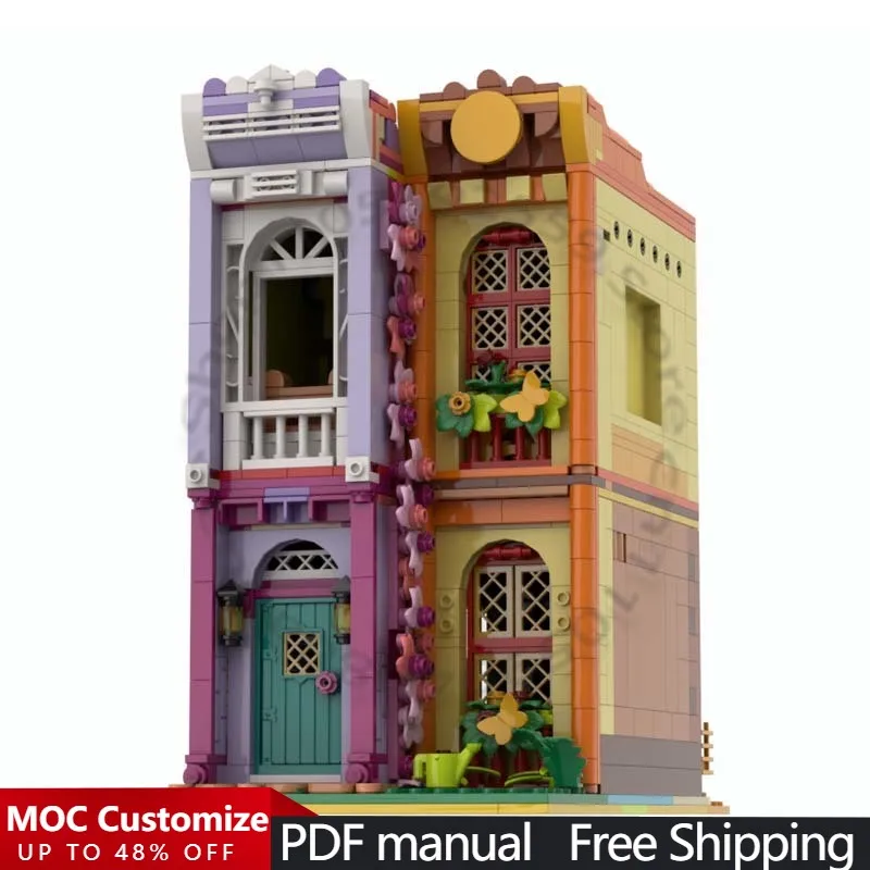 1308 PCS Modular Building Antique Shop - Alternate Design of Set 43245 MOC Customize Modular Building DIY Boys Festival Toy Gift
1308 PCS Modular Building Antique Shop - Alternate Design of Set 43245 MOC Customize Modular Building DIY Boys Festival Toy Gift
