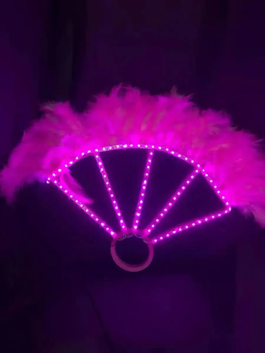 Bar Fan Props Led Light Full Color Stage Dance Fan Nightclub Lighting Atmosphere Party Supplies LED Interactive Rotating Props
Bar Fan Props Led Light Full Color Stage Dance Fan Nightclub Lighting Atmosphere Party Supplies LED Interactive Rotating Props