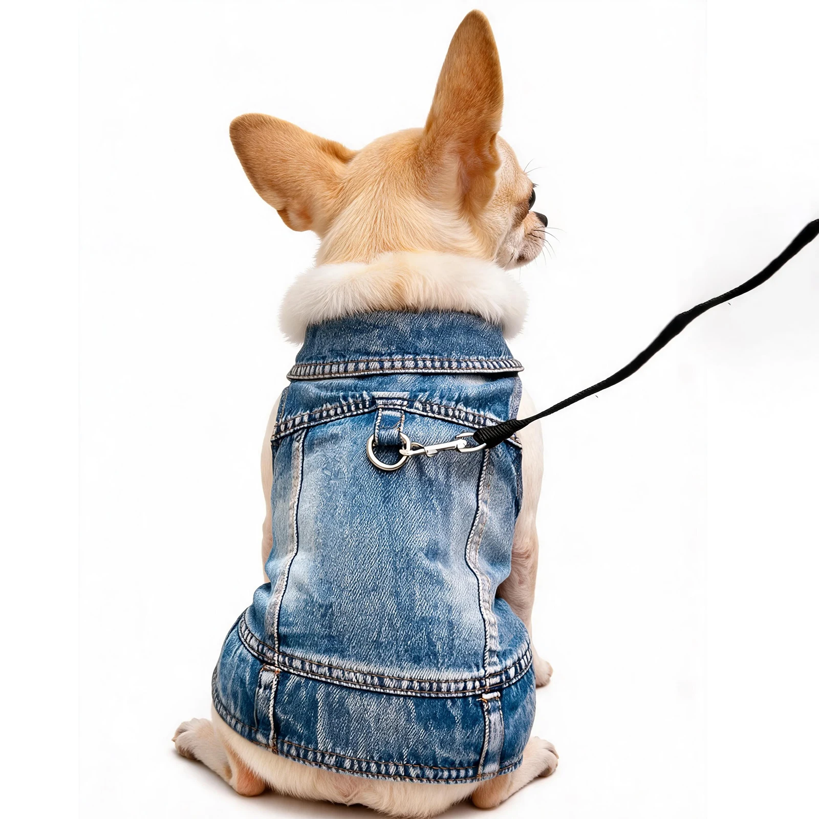 Dog Jean Jacket Pet Denim Clothes for Small Dogs Fashion Classic Girl Boy Cat Costumes Puppy Outfit Shirts Machine Washable
Dog Jean Jacket Pet Denim Clothes for Small Dogs Fashion Classic Girl Boy Cat Costumes Puppy Outfit Shirts Machine Washable
