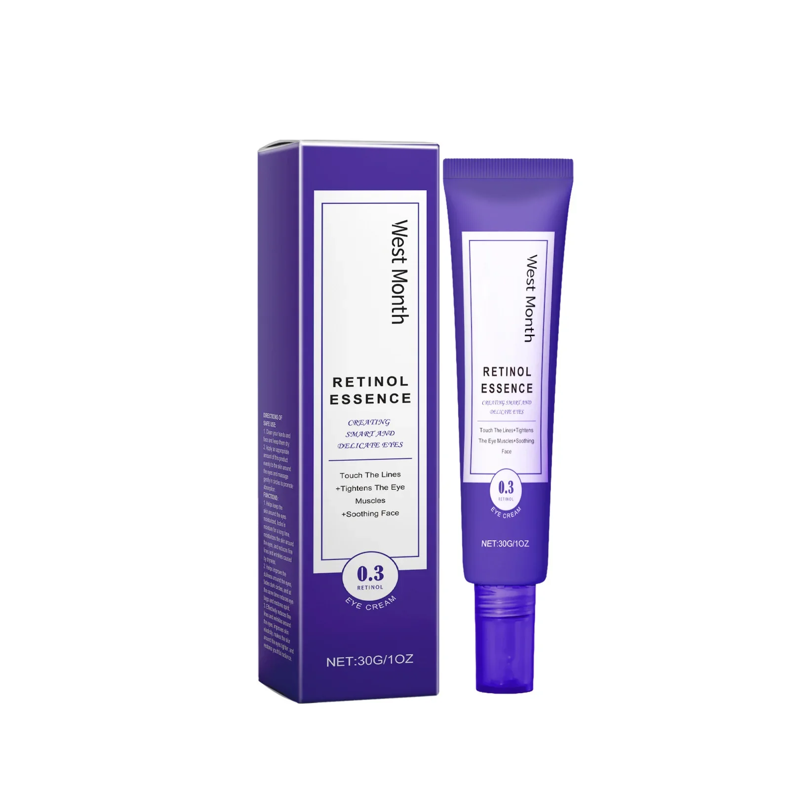 West&Month Eye Cream Moisturizing and Hydrating Nourishes The Skin Around The Eyes Fades Fine Lines Gently Repairs and Massages
West&Month Eye Cream Moisturizing and Hydrating Nourishes The Skin Around The Eyes Fades Fine Lines Gently Repairs and Massages