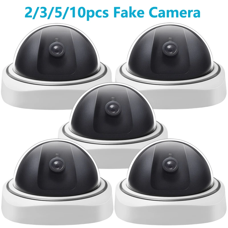 2/3/5/10PCS Indoor Dummy Smart Surveillance Camera Home Dome Fake CCTV Security Camera with Flashing Red LED Lights No battery
2/3/5/10PCS Indoor Dummy Smart Surveillance Camera Home Dome Fake CCTV Security Camera with Flashing Red LED Lights No battery