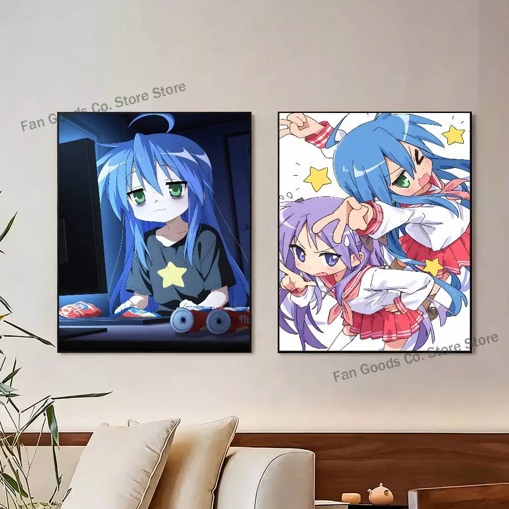 Konata Izumi L-Lucky S-Star Poster Self-adhesive Art Waterproof Paper Sticker Coffee House Bar Room Wall Deco
Konata Izumi L-Lucky S-Star Poster Self-adhesive Art Waterproof Paper Sticker Coffee House Bar Room Wall Deco