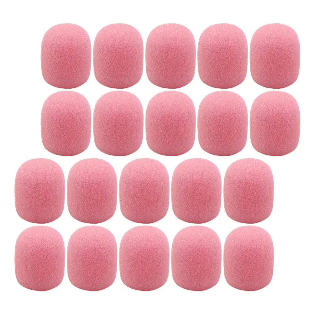 20 Pcs Microphone Cover Sponge Wind Lapel Headset Windscreen Covers for Microphones Small
20 Pcs Microphone Cover Sponge Wind Lapel Headset Windscreen Covers for Microphones Small