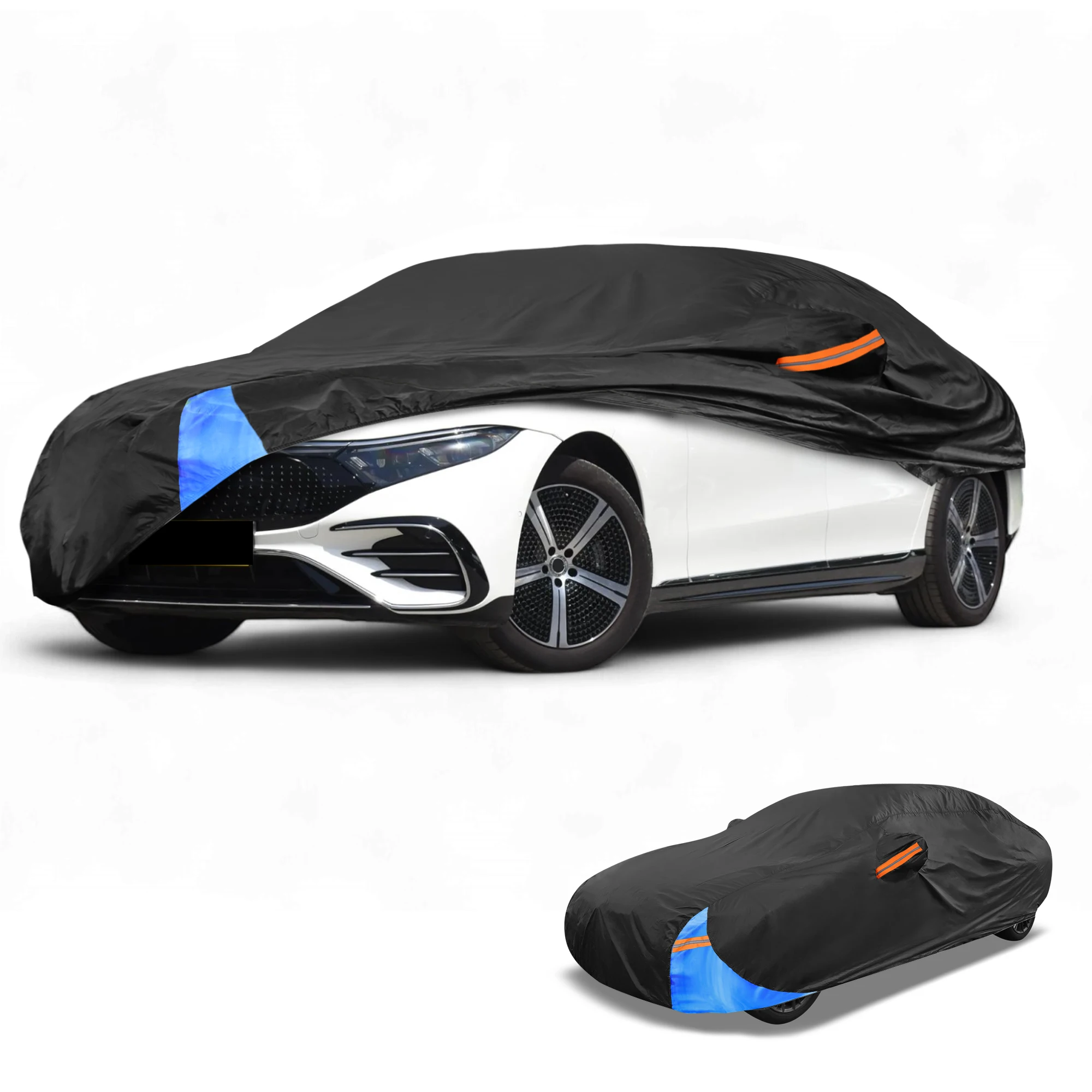 UXCELL водонепроницаемый всепогодный универсальный автомобильный чехол с правой боковой молнией 190T полиэстер черный синий подходит для седана 415x170x120 см
UXCELL водонепроницаемый всепогодный универсальный автомобильный чехол с правой боковой молнией 190T полиэстер черный синий подходит для седана 415x170x120 см